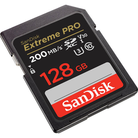 SanDisk 128GB Extreme PRO UHS-I SDXC Memory Card