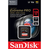 SanDisk 128GB Extreme PRO UHS-I SDXC Memory Card