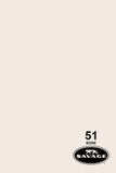 Savage Widetone Seamless Background Paper - #51 Bone, 107" x 12yd
