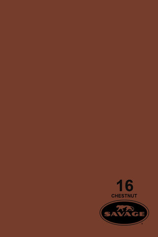 Savage Widetone Seamless Background Paper - #16 Chestnut, 53" x 12yd