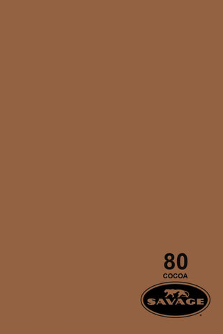 Savage Widetone Seamless Background Paper - #80 Cocoa 53" x 12yd