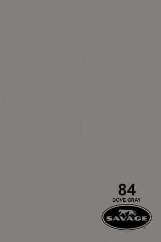 Savage Widetone Seamless Background Paper - #84 Dove Gray 107" x 12yd