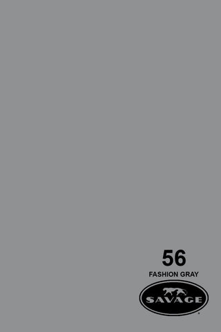 Savage Widetone Seamless Background Paper - #56 Fashion Gray, 53" x 12yd