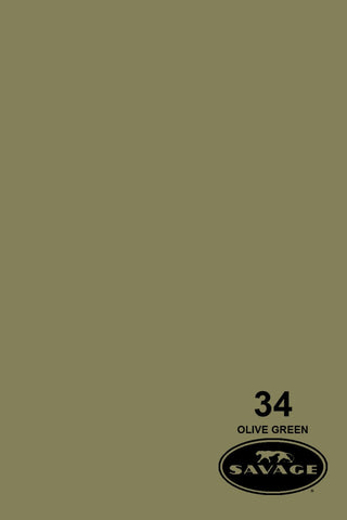 Savage Widetone Seamless Background Paper - #34 Olive Green 53"x 12yd