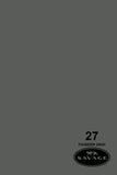 Savage Widetone Seamless Background Paper - #27 Thunder Gray 107" x 12yd