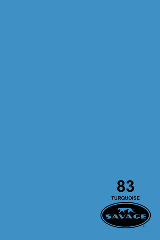 Savage Widetone Seamless Background Paper - #83 Turquoise 107"x 12yd