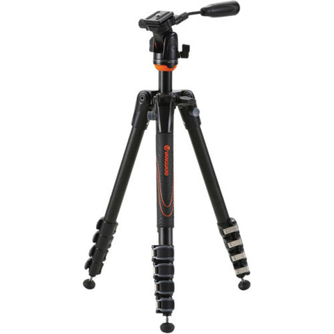 Vanguard VEO 235AP Aluminum Tripod with PH-25 2-Way Pan/Tilt Head