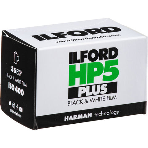 Ilford HP-5 Plus 400 Fast Black and White Professional Film ISO 400 35mm