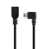 Tether Tools TetherPro Mini B USB 2.0 Right Angle Cable Adapter BLK 12" (30cm)
