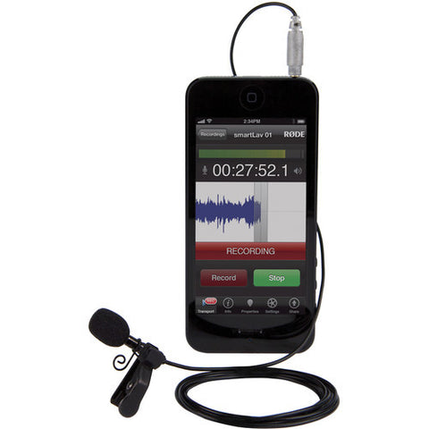 Rode smartLav+ Lavalier Condenser Microphone for Smartphones