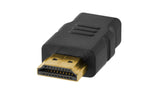 TetherPro Mini-HDMI (C) to HDMI (A) - 15', Black