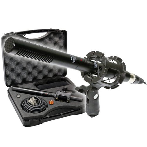 Vidpro XM-55 Condenser Shotgun Video &amp; Broadcast Microphone Kit -