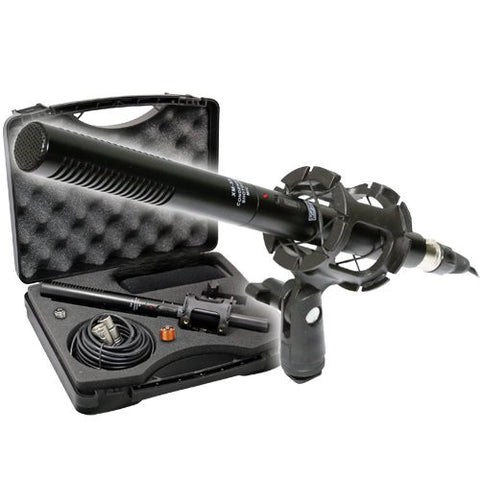 Vidpro XM-55 Condenser Shotgun Video & Broadcast Microphone Kit -