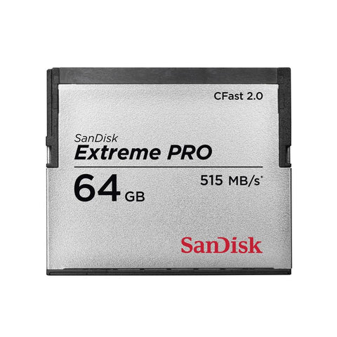 SanDisk 64GB Extreme Pro CFast 2.0 Memory Card 515MB/s