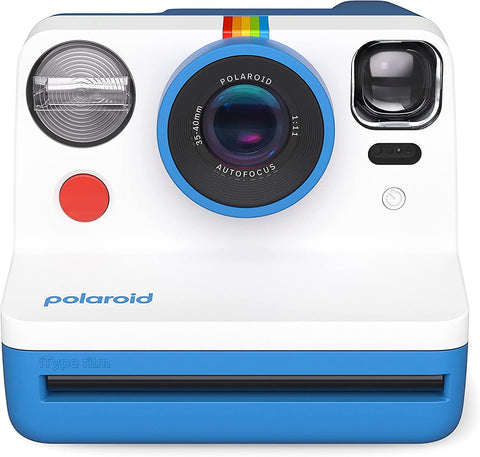 Polaroid Now 2nd Generation I-Type Instant Film Camera - Blue (9073)