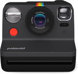 Polaroid Now 2nd Generation I-Type Instant Camera + Golden Moments Film Bundle - Now Black Camera + 16 Gold Color Photos (6288)