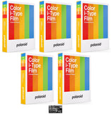 Polaroid Originals Color Glossy Instant Film for i-Type Now OneStep2 Cameras- 5 Pack