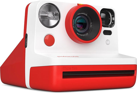Polaroid Now 2nd Generation I-Type Instant Film Camera - Red (9074)