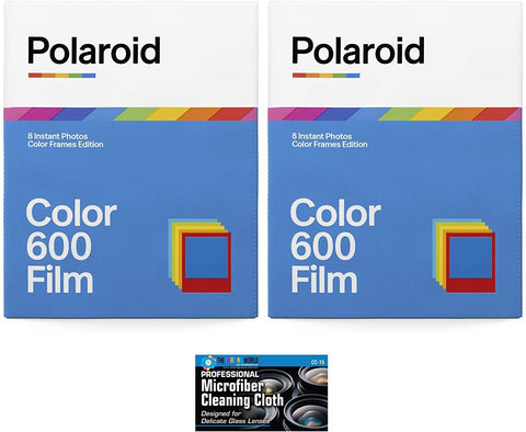Polaroid Originals Color Film for 600 and i-Type Instant Camera - Color Frames Edition - 2 Pack (16 Photos)