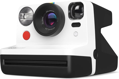 Polaroid Now 2nd Generation I-Type Instant Film Camera - Black & White (9072)