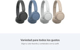 Sony WH-CH520 Best Wireless Bluetooth On-Ear Headphones with Microphone for Calls and Voice Control, Up to 50 Hours Battery Life with Quick Charge Function, Includes USB-C Charging Cable - Black