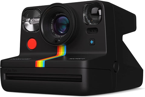 Polaroid Now+ 2nd Generation I-Type Instant Film Bluetooth Connected App Controlled Camera - Black (9076)