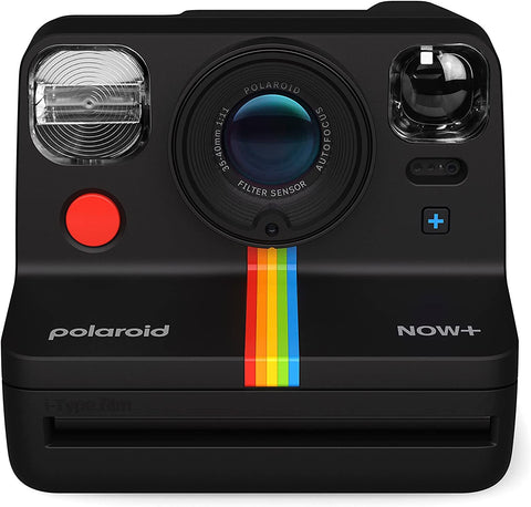 Polaroid Now+ 2nd Generation I-Type Instant Film Bluetooth Connected App Controlled Camera - Black (9076)