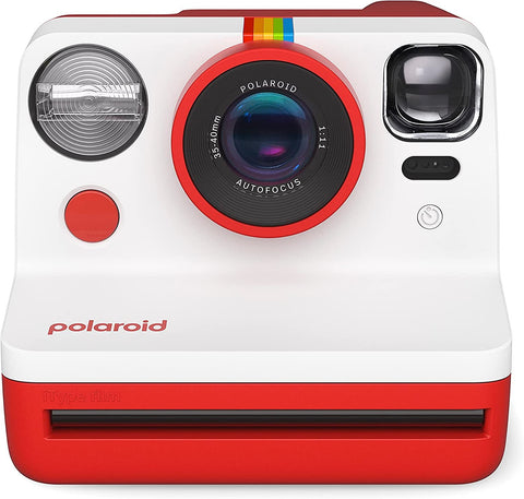 Polaroid Now 2nd Generation I-Type Instant Film Camera - Red (9074)