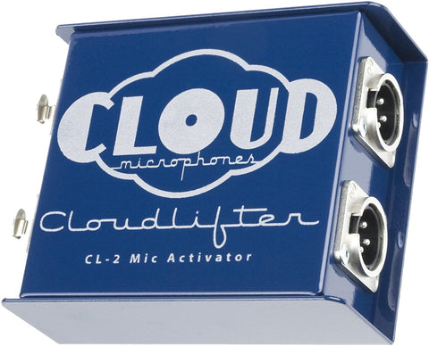 Cloud Microphones - Cloudlifter CL-2 Mic Activator -Dynamic/Ribbon Microphone Preamp for Broadcast/Podcast/Livestream/Vocal/Recording - Made in USA
