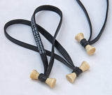 BongoTies Original Bongo Ties A5-01 - 10 Pack ~ Professional cable ties made of natural rubber and bamboo ~ HANDY TIES FOR CABLES AND OTHER UNRULY ITEMS