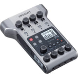 Zoom PodTrak P4 Podcast Recorder with 4 Microphone Inputs, 4 Headphone Outputs, Phone and USB Input for Remote Interviews + 64GB Card + Extra SLR Cable