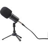 Zoom ZDM-1 Podcast Mic Bundle with Headphones, Windscreen, XLR, and Tabletop Stand with TheImagingWorld Accessory