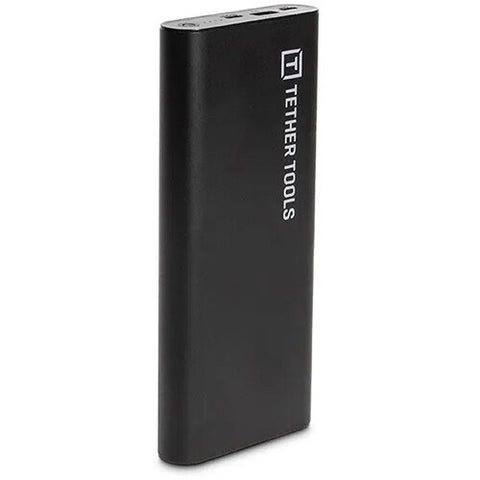 Tether Tools Portable Charger, ONsite Dual USB-C and A, Fast Charging Laptop 150W Battery Pack (25,600 mAh PD)