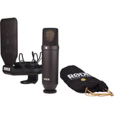 Rode NT1 Cardioid Condenser Microphone (Kit with SMR Shockmount)