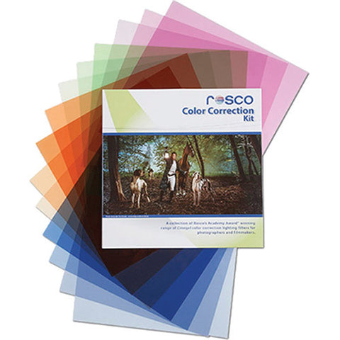 Rosco Color Correction Filter Kit 12"x12"