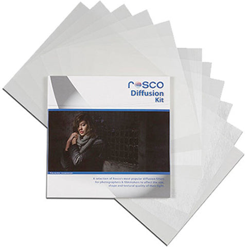 Rosco Diffusion Kit, 12"x12" Sheets
