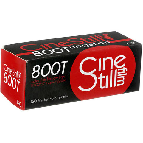 CineStill Film 800Tungsten Xpro C-41 Color Negative Film (120 Roll Film)