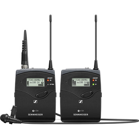 Sennheiser ew 112P G4 Wireless Microphone System with ME 2-II Lavalier Mic A: (516 to 558 MHz) - Rental