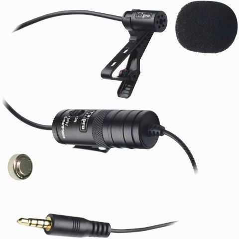 Vidpro XM-L avalier Condenser Microphone for DSLRs Camcorders &amp; Vi
