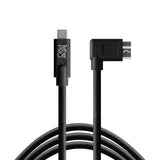 Tether Tools USB-C to 3.0 Micro-B Right Angle, 15' (4.6m) BLK