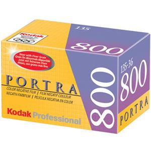 Kodak Portra 800 Color Negative Film ISO 800 35mm Size 36 Exposure
