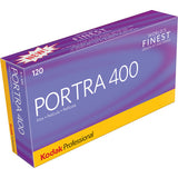 Kodak 120 Professional Portra 400 Color Negative Film (Pro Pack 5 Roll
