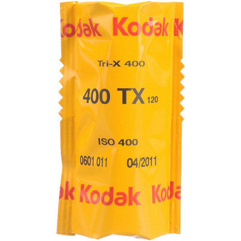 Kodak 400TX Tri-X Pan Black & White Print Film (ISO-400) 120mm