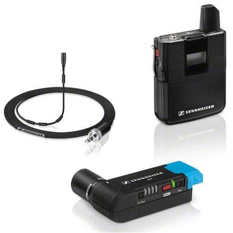 Sennheiser AVX Camera-Mountable Lavalier Pro Digital Wireless Set (ME2 Lavalier) - Rental