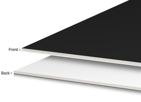 Foam Core Board, 48x96 - Black/White — Glazer's Camera