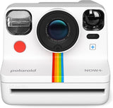 Polaroid Now+ 2nd Generation I-Type Instant Film Bluetooth Connected App Controlled Camera - White (9077)