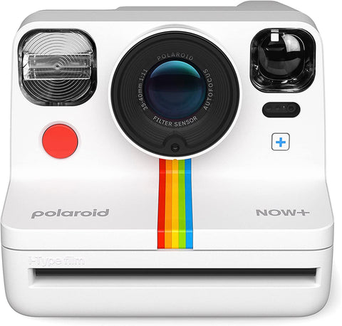 Polaroid Now+ 2nd Generation I-Type Instant Film Bluetooth Connected App Controlled Camera - White (9077)