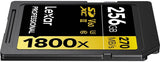Lexar Gold Series Professional 1800x 256GB UHS-II U3 SDXC Memory Card