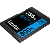 Lexar 256GB High-Performance 800x UHS-I SDXC Class 10 Memory Card