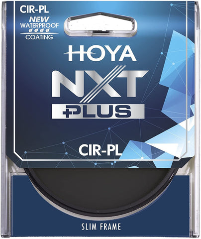 Hoya NXT Plus 40.5mm 10-Layer HMC Multi-Coated Circular Polarizer Lens Filter, Low-Profile Aluminum Frame